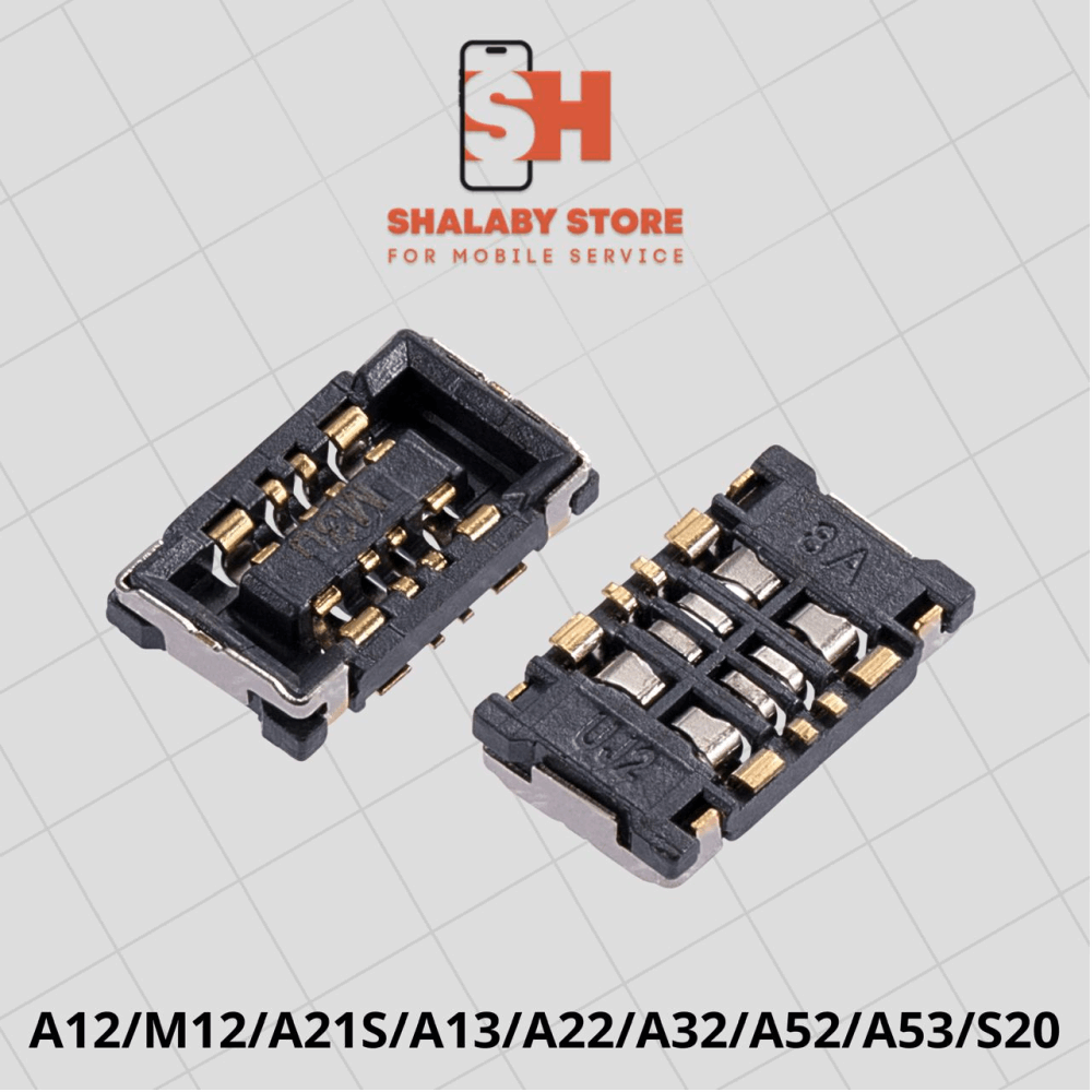 رفايع اخري كونكتور بطاريه SAM A12/M12/A22 4G/A51/A52/A21S